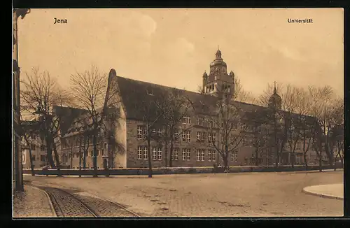 AK Jena, Blick auf die Universität