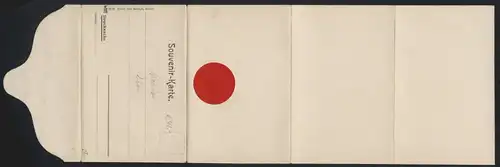 Klapp-AK Niebüll, Kirche, Amtsgericht, Dampfer, Strassenpartien