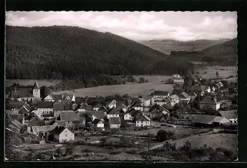 AK Allendorf im Sauerland, Panoramaansicht der Ortschaft
