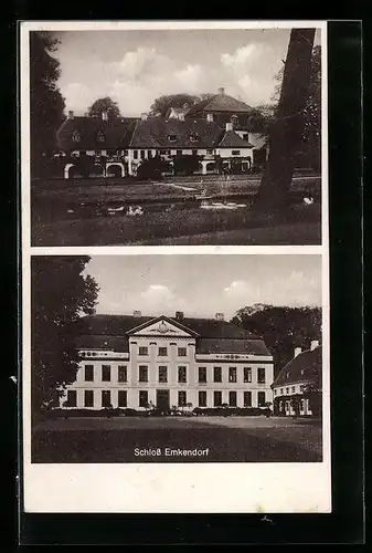 AK Emkendorf, Blick auf Schloss Emkendorf