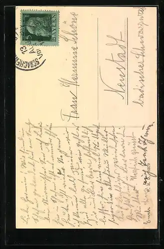 AK Bad-Schachen a. Bodensee, Blick auf das Kurhaus