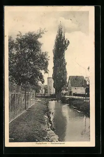AK Paderborn, Partie an der Heiersmauer