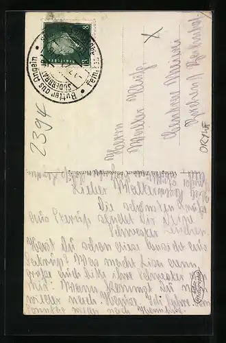 AK Satrup, Partie an der Kirche