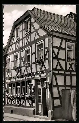 AK Waldbreitbach, der Gasthof Pension Zur Sonne
