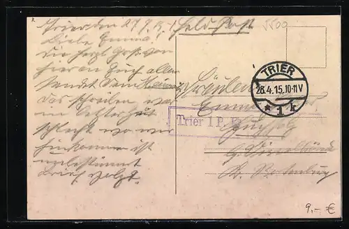 AK Trier, vor der Kunstgewerbeschule