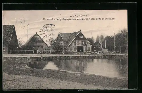 AK Hoisdorf, Junghorst, Ferienheim der pädagogischen Vereinigung von 1905