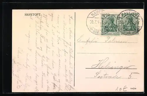 AK Havetoft, vor dem Elisabethheim