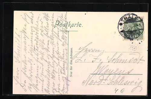 AK Treseburg im Harz, Generalansicht der Ortschaft