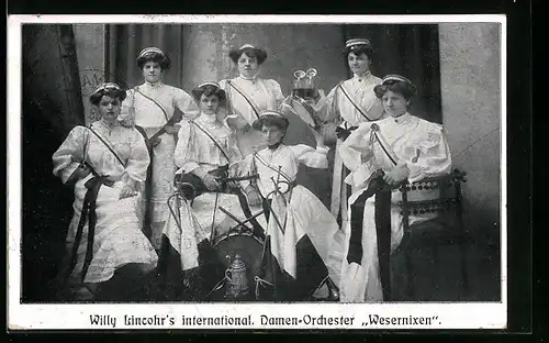 AK Willy Lincohr`s international. Damenorchester Wesernixen, Studentinnen