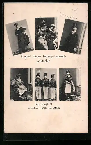 AK Original Wiener Gesangs-Ensemble Austria, Dir. Paul Metzner