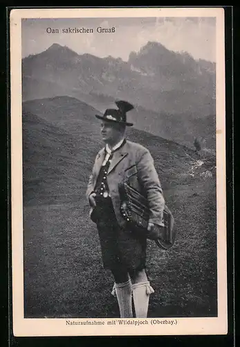 AK Franz Xaverl Hofer, Oberbayr. Jodler und Stimmungssänger