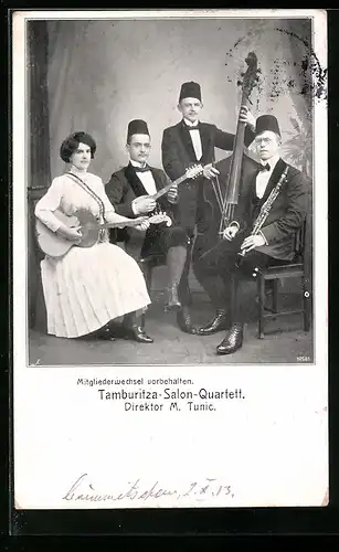 AK Tamburitza-Salon-Quartett, Direktor M. Tunic