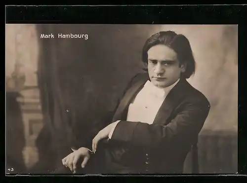 AK Musiker Mark Hambourg