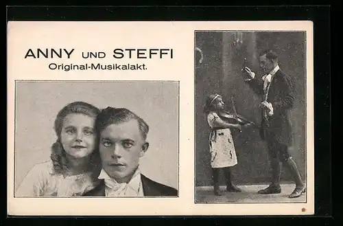 AK Original-Musikalakt Anny und Steffi
