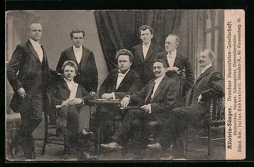 AK Allotria-Sänger, Dresdner Humoristen-Gesellschaft