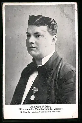 AK Phänomenaler Mundharmonika-Virtuose Charles Ròdoy