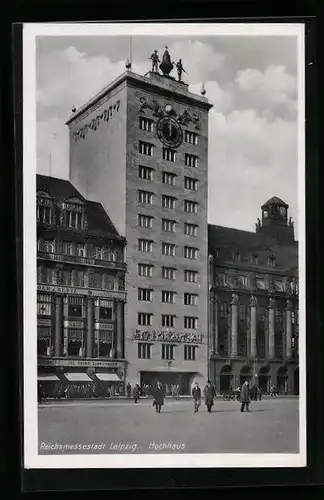 AK Leipzig, Hochhaus in der Reichsmessestadt