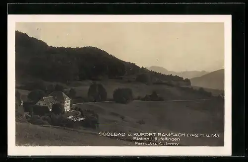 AK Ramsach, Ansicht Station Läufelfingen