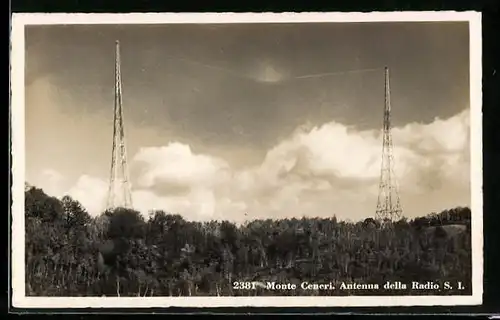AK Monte Ceneri, Antenna della Radio S. I.