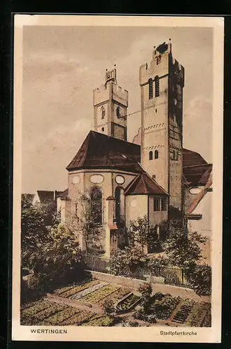 AK Wertingen, Stadtpfarrkirche