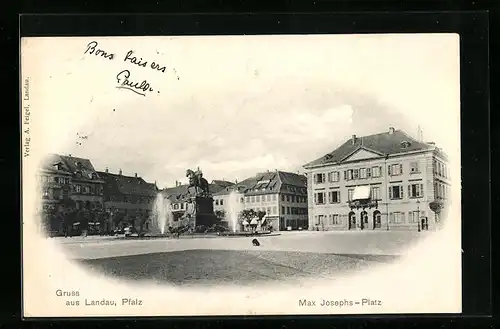 AK Landau (Pfalz), Max Josephs-Platz