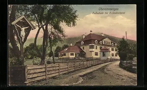 AK Oberammergau, Fachschule für Holzschnitzerei