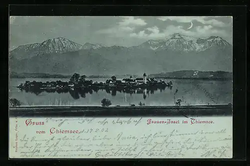 AK Chiemsee, Fraueninsel im Chiemsee