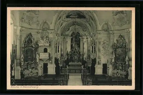 AK Nesselwang, Inneres der Kirche