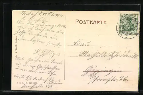 AK Stockach, Totalansicht von einer Anhöhe aus gesehen