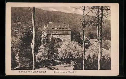 AK Steinbergen, Ostseite der Arensburg