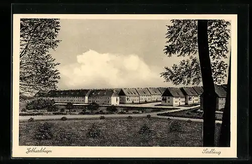 AK Gebhardshagen, Die Siedlung aus der Ferne