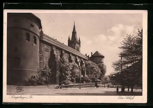 AK Königsberg, Partie am Schloss