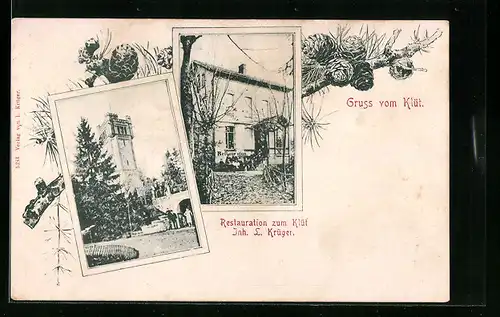 AK Hameln, Restaurant zum Klüt, Turm