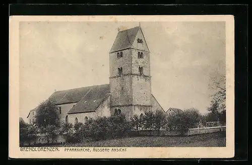 AK Brendlorenzen, Blick auf die Pfarrkirche