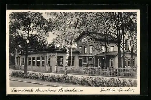 AK Braunschweig /Riddagshausen, Gaststätte Herrenkrug