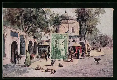 AK Constantinople, Quartier Turc