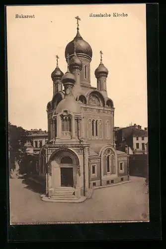 AK Bukarest, Russische Kirche