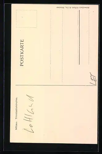 AK Mitau, Trinitatiskirche