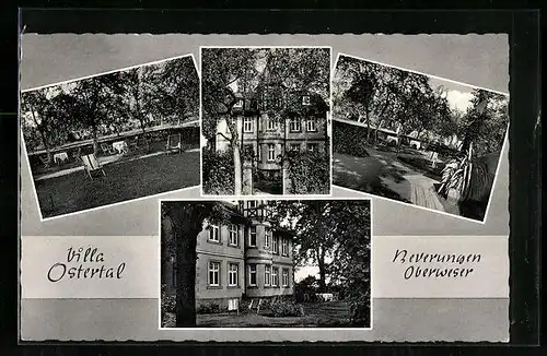 AK Beverungen / Oberweser, Hotel-Pension Villa Ostertal