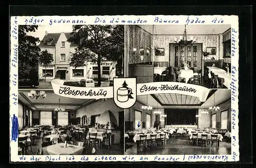 AK Essen-Heidhausen, Gasthaus Hesperkrug