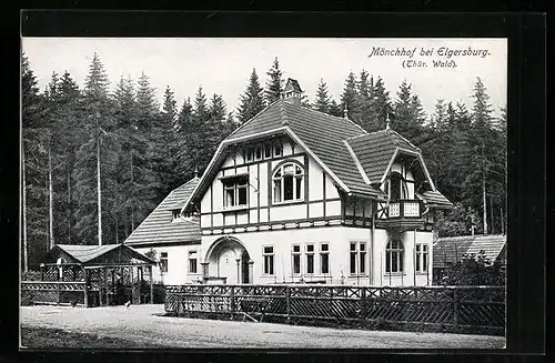 AK Bad Elgersburg / Thür. Wald, Der Mönchhof