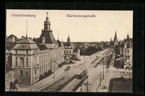 AK Berlin-Charlottenburg, Hardenbergstrasse