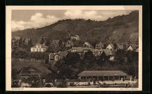 AK Bensheim, Ortspartie am Kirchberg