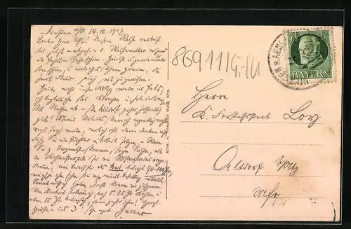 AK Diessen a. Ammersee, Panorama