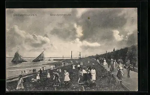 AK Bremerhaven, Strandpromenade