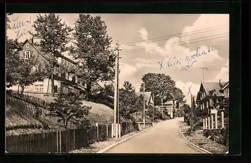 AK Waffenrod / Thür. Wald, Ortsansicht