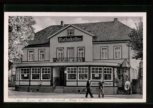 AK Neustadt / Südharz, Hotel Ratskeller