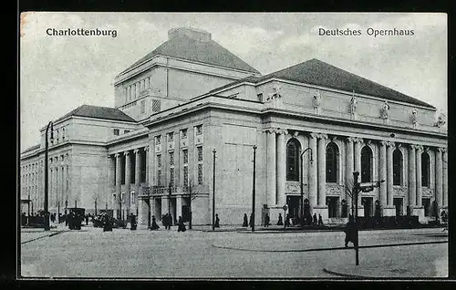 AK Berlin-Charlottenburg, deutsches Opernhaus