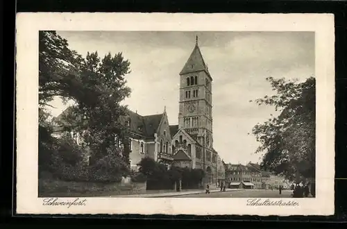 AK Schweinfurt, Partie an der Schultesstrasse