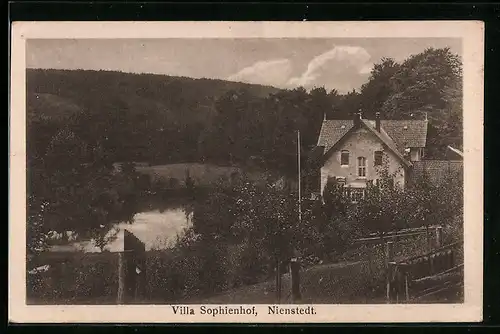 AK Nienstedt, an der Villa Sophienhof